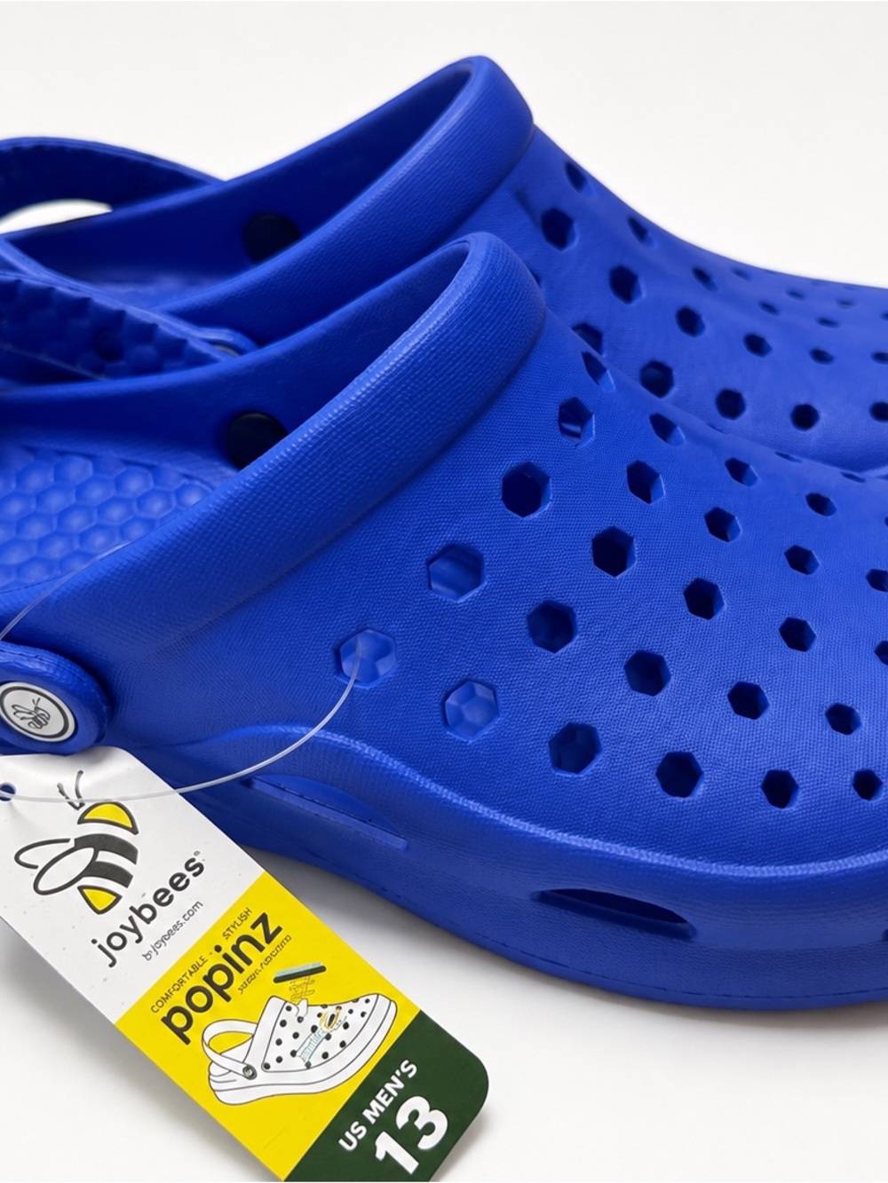 Men’s ' Blue Slip-On Clogs - Picture 4 of 4